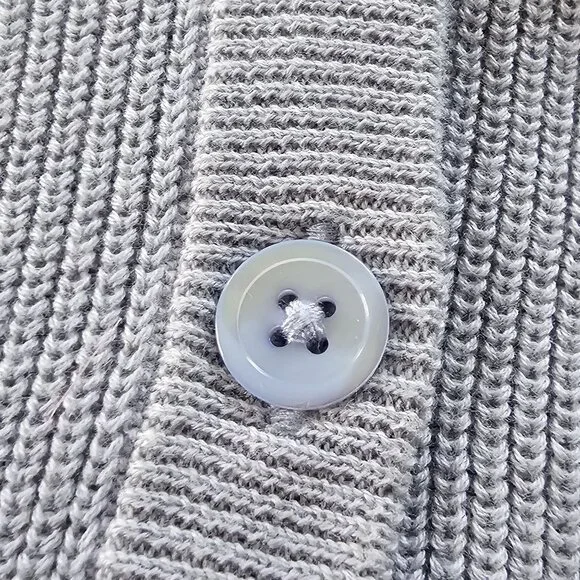 J.Crew Women's Lilac Purple Cotton Cardigan Size M - Picture 2 of 11